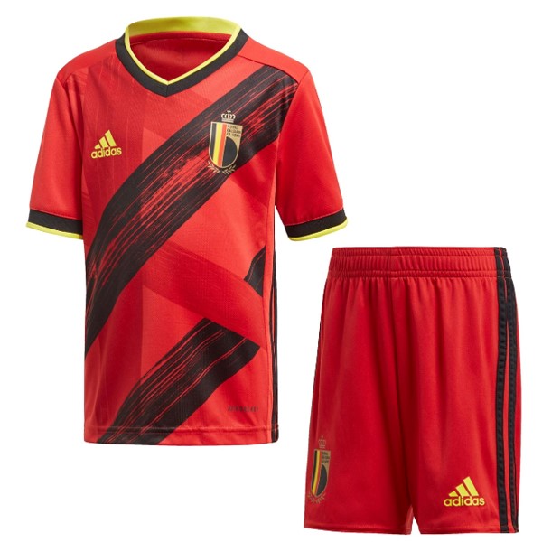 Camiseta Bélgica 1ª Kit Niño 2020 Rojo
